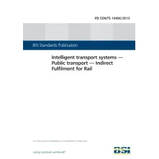 BS PD CEN/TS 16406:2013