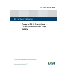 BS PD ISO/TS 19158:2012