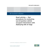 BS PD ISO/TR 14933:2012