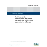 BS PD ISO/TR 13519:2012