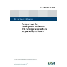BS PD ISO/TR 13519:2012