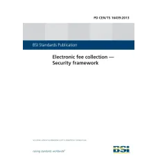 BS PD CEN/TS 16439:2013 BS PD CEN/TS 16439:2013