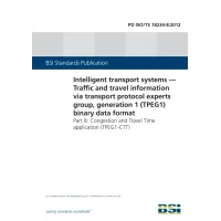 BS PD ISO/TS 18234-8:2012