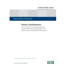 BS PD IEC/TS 60076-19:2013