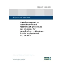 BS PD ISO/TR 14069:2013