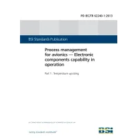 BS PD IEC/TR 62240-1:2013