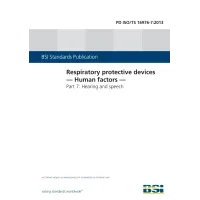 BS PD ISO/TS 16976-7:2013
