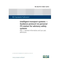 BS PD ISO/TR 13184-1:2013