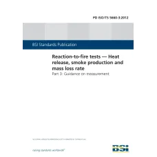 BS PD ISO/TS 5660-3:2012