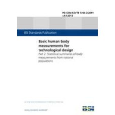 BS PD CEN ISO/TR 7250-2:2011+A1:2013
