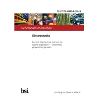 BS PD IEC/TS 61340-4-2:2013 BS PD IEC/TS 61340-4-2:2013