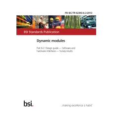 BS PD IEC/TR 62343-6-2:2013