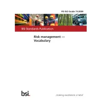 BS PD ISO GUIDE 73:2009 BS PD ISO GUIDE 73:2009