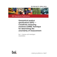 BS PD CEN ISO/TS 15530-1:2013