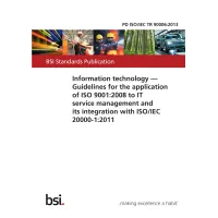 BS PD ISO/IEC TR 90006:2013 BS PD ISO/IEC TR 90006:2013