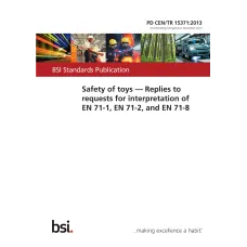 BS PD CEN/TR 15371:2013
