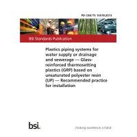 BS PD CEN/TS 14578:2013