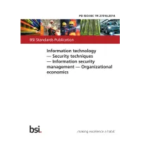 BS PD ISO/IEC TR 27016:2014 BS PD ISO/IEC TR 27016:2014