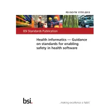 BS PD ISO/TR 17791:2013 BS PD ISO/TR 17791:2013