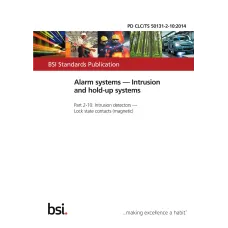 BS PD CLC/TS 50131-2-10:2014