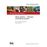 BS PD CLC/TS 50131-2-8:2012