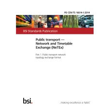 BS PD CEN/TS 16614-1:2014 BS PD CEN/TS 16614-1:2014