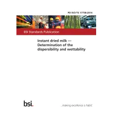 BS PD ISO/TS 17758:2014