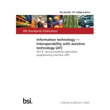 BS PD ISO/IEC TR 13066-6:2014