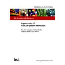 BS PD CEN ISO/TS 9241-411:2014 BS PD CEN ISO/TS 9241-411:2014