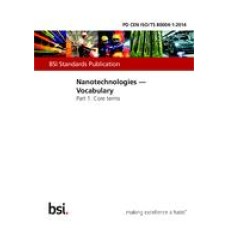 BS PD CEN ISO/TS 80004-1:2014