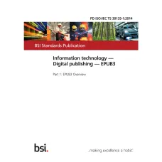 BS PD ISO/IEC TS 30135-1:2014 BS PD ISO/IEC TS 30135-1:2014