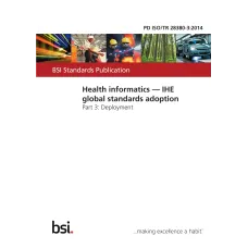 BS PD ISO/TR 28380-3:2014