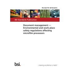 BS PD ISO/TR 18159:2015 BS PD ISO/TR 18159:2015