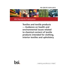 BS PD CEN/TR 16741:2015