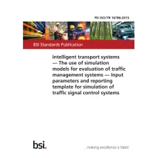 BS PD ISO/TR 16786:2015 BS PD ISO/TR 16786:2015