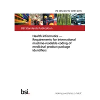 BS PD CEN ISO/TS 16791:2015