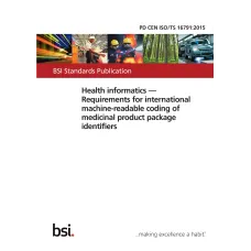 BS PD CEN ISO/TS 16791:2015