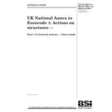 BS NA+A1:15 TO  EN 1991-1-3:2003+A1:2015