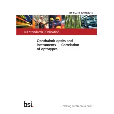 BS PD ISO/TR 19498:2015