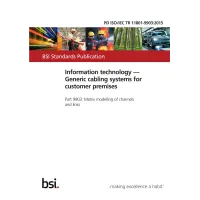 BS PD ISO/IEC TR 11801-9903:2015 BS PD ISO/IEC TR 11801-9903:2015