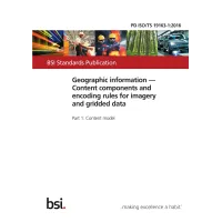 BS PD ISO/TS 19163-1:2016
