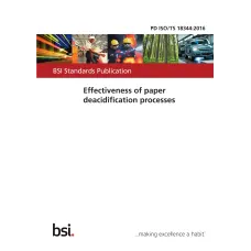 BS PD ISO/TS 18344:2016 BS PD ISO/TS 18344:2016