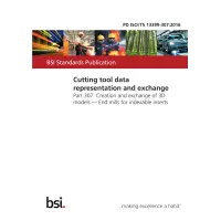 BS PD ISO/TS 13399-307:2016 BS PD ISO/TS 13399-307:2016
