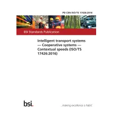 BS PD CEN ISO/TS 17426:2016 BS PD CEN ISO/TS 17426:2016