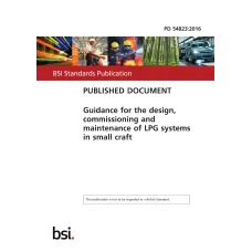 BS PD 54823:2016