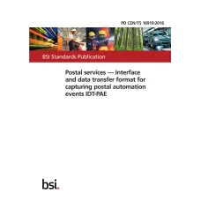 BS PD CEN/TS 16919:2016