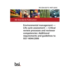 BS PD CEN ISO/TS 14071:2016