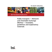 BS PD CEN/TR 16959:2016