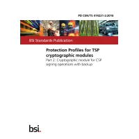 BS PD CEN/TS 419221-2:2016