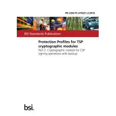BS PD CEN/TS 419221-2:2016